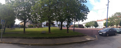 parque da igrexa de Vilaboa
