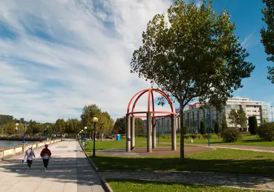 Paseo da r&iacute;a do Burgo