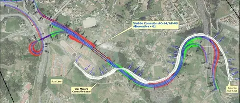Proxecto de Vial18 e novo vial paralelo