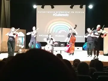 Acto no Conservatorio municipal de Culleredo