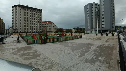 Praza de Galliza despois da remodelaci&oacute;n