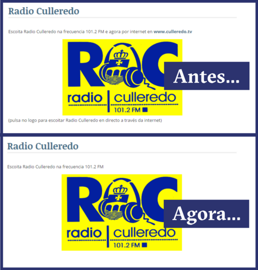 Radio Culleredo na web do Concello