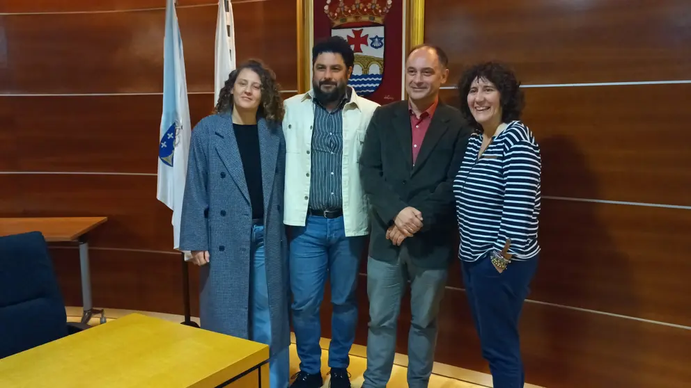 Laura Raposo, Xabier Villarrenaga, Tono Chouciño e Bea Pérez