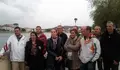 Visita de Ana Miranda á Ría do Burgo