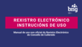 Manual de instrucións do Rexistro Electrónico
