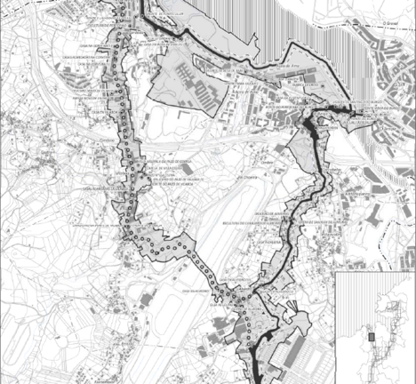 Mapa do Cami&ntilde;o Ingl&eacute;s por Culleredo