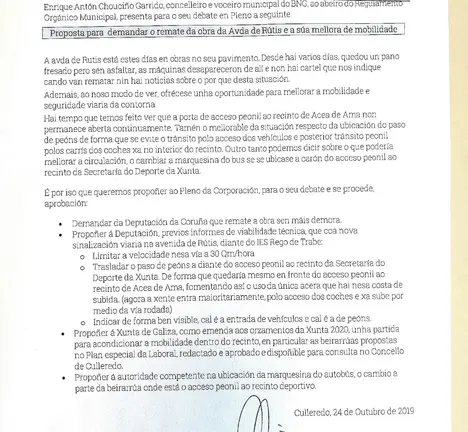 20191125 moci&oacute;n obras Avda Rutis