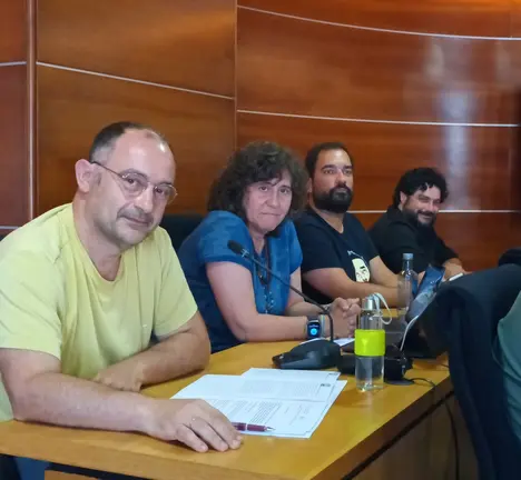 Concelleiros do BNG no pleno do 29 de xullo de 2024