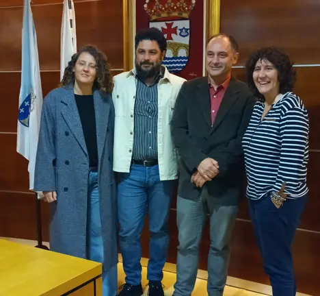 Laura Raposo, Xabier Villarrenaga, Tono Chouci&ntilde;o e Bea P&eacute;rez