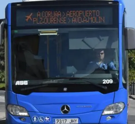 bus li&ntilde;a aeroporto